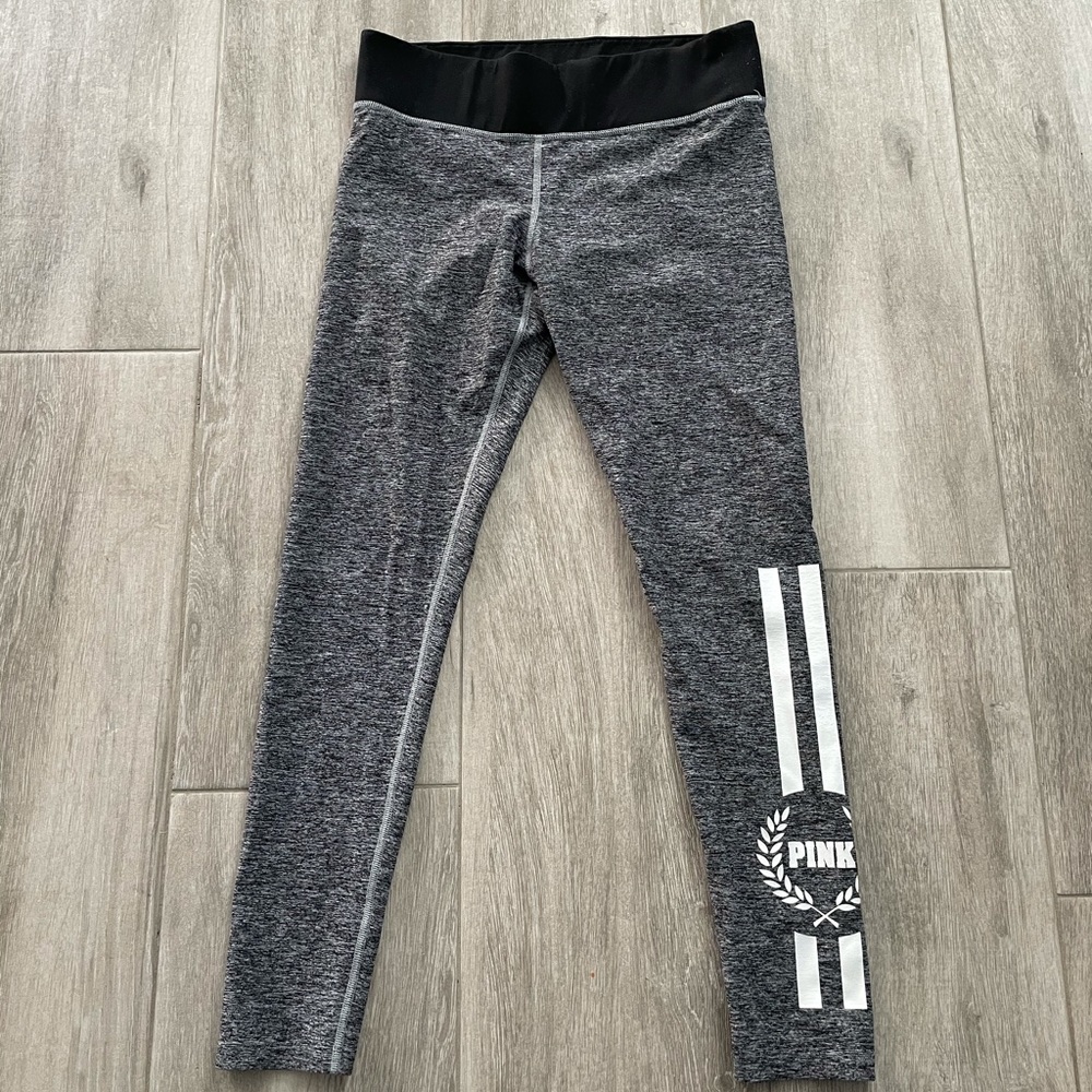 VS Pink Yoga Leggings Gray